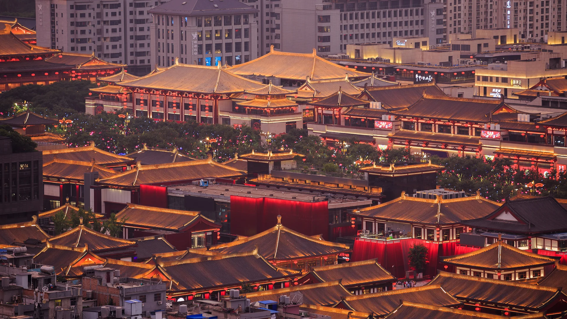 Classical garden pavilion and pond in Suzhou