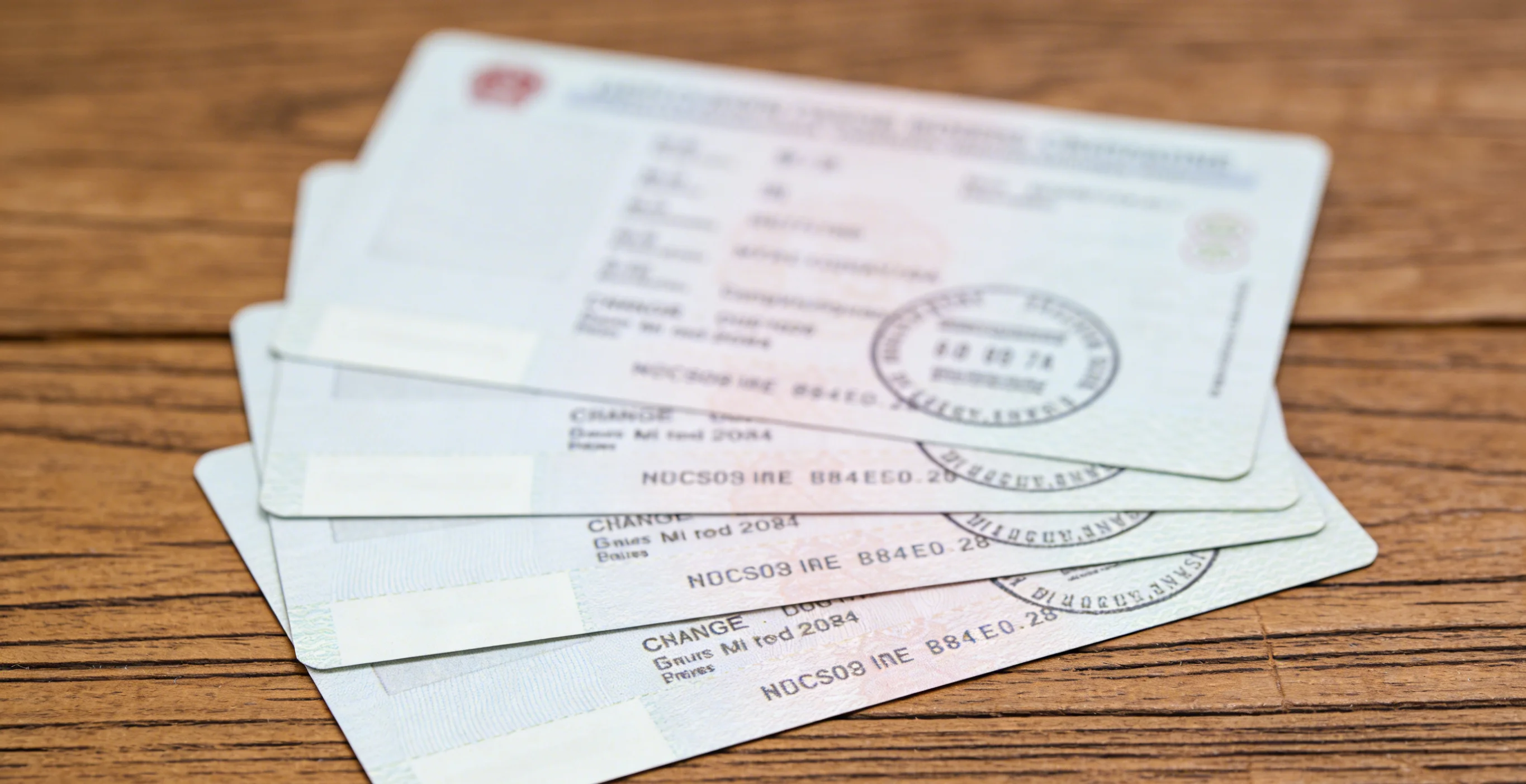 Traveler holding passport and boarding pass at a China airport check-in counter