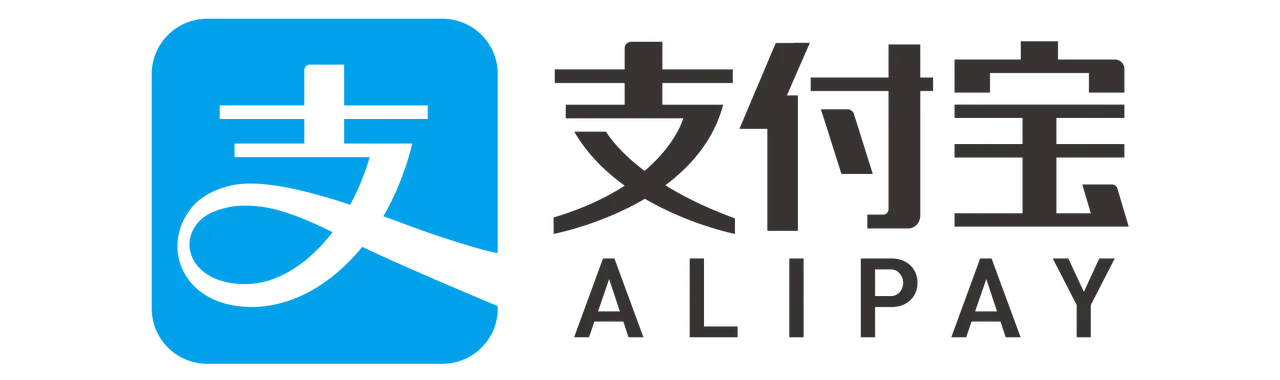 Alipay app logo and branding for international travelers in China