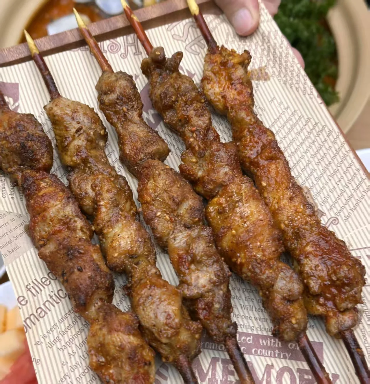 Hand-pulled noodles topped with chili oil, a classic Northwest China comfort dish