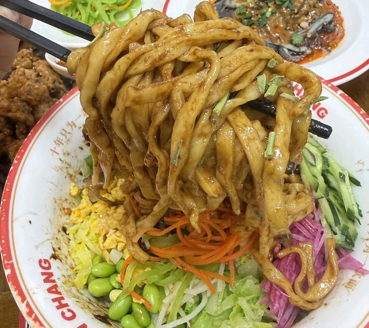 Peking duck served Beijing-style with thin pancakes and scallions