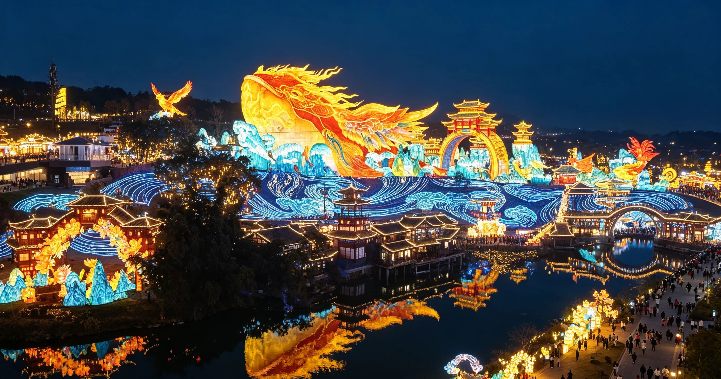 Miao Lusheng Festival gathering with traditional dress and reed-pipe music in Guizhou